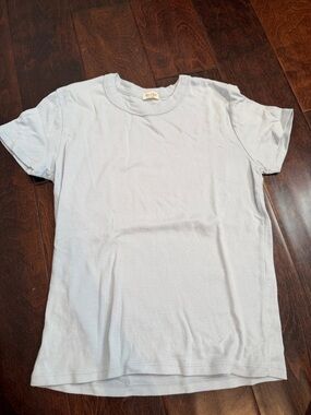 Brandy Melville light blue short sleeve tee